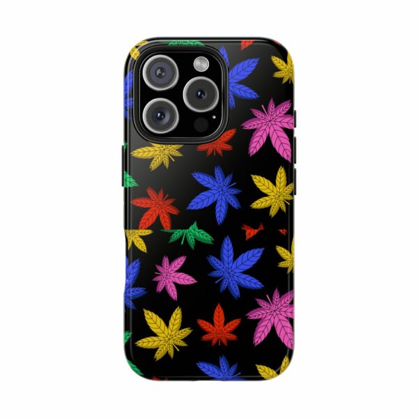 Colorful Marijuana Leaf's Case For Apple Iphone - Image 73