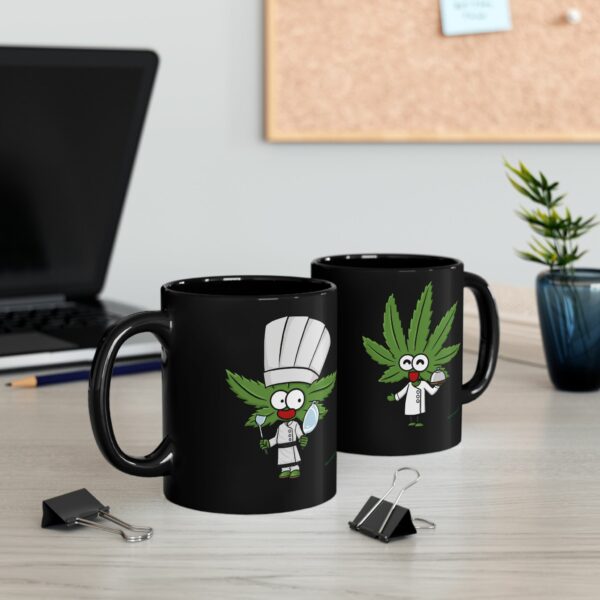 Happy Cannabis Chef Mug - Image 2