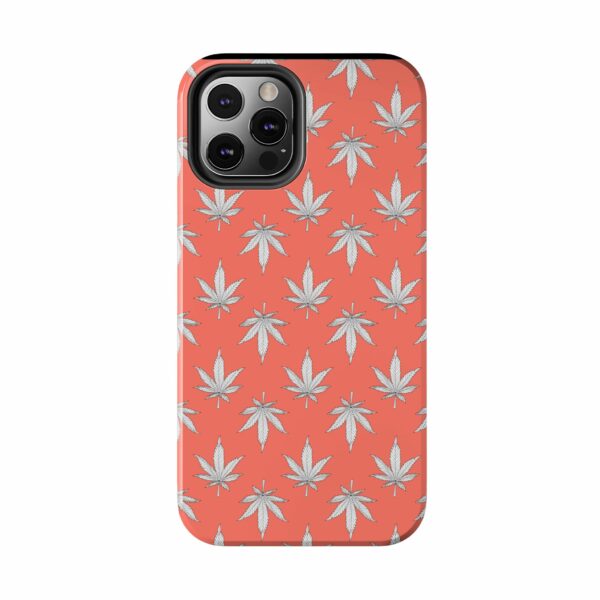 Red Love Marijuana Leaf's Case For Apple Iphone - Image 14