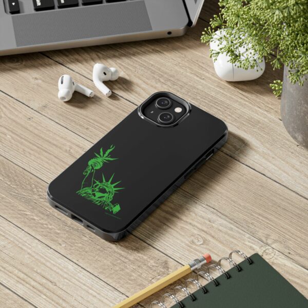 Statue of Liberty Cannabis Flame Case for Iphone - Image 50