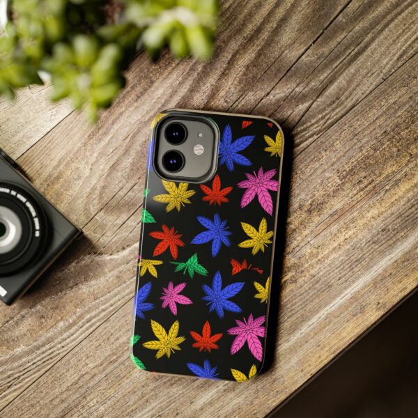 Colorful Marijuana Leaf's Case For Apple Iphone - Image 6