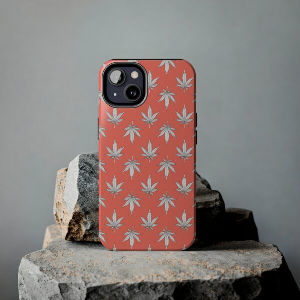 Red Love Marijuana Leaf's Case For Apple Iphone - Image 29