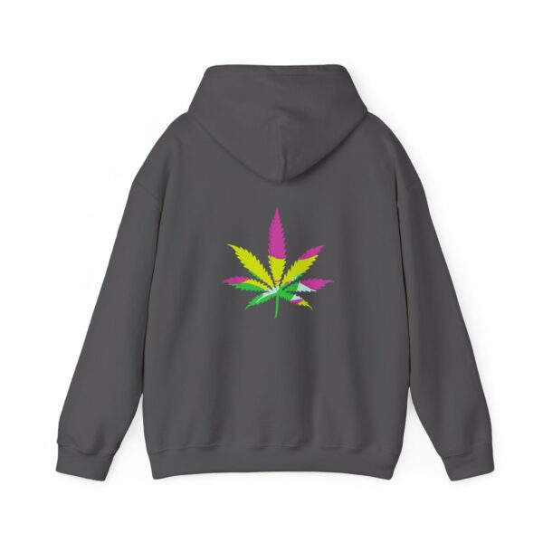 Graffiti Cannabis Leaf Hoodie - Image 21