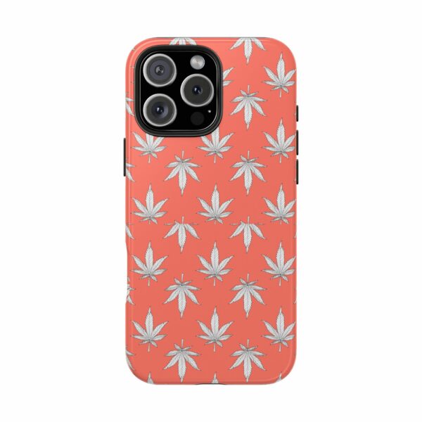 Red Love Marijuana Leaf's Case For Apple Iphone - Image 76