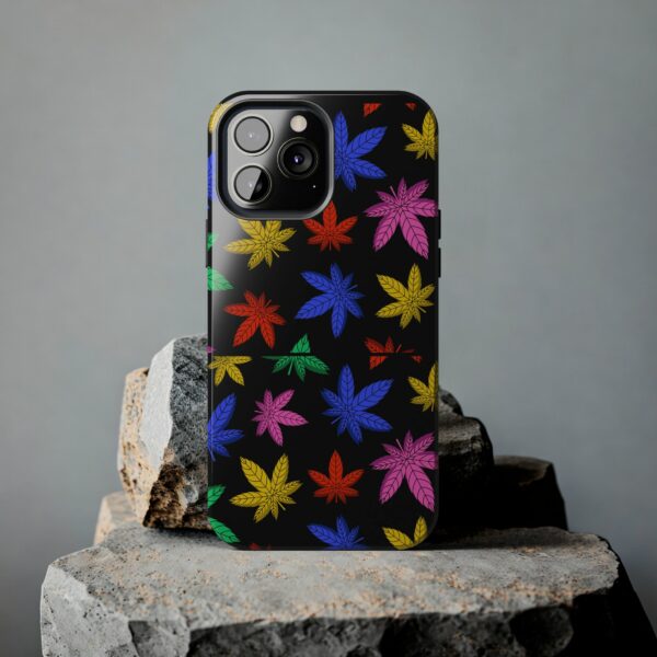 Colorful Marijuana Leaf's Case For Apple Iphone - Image 47