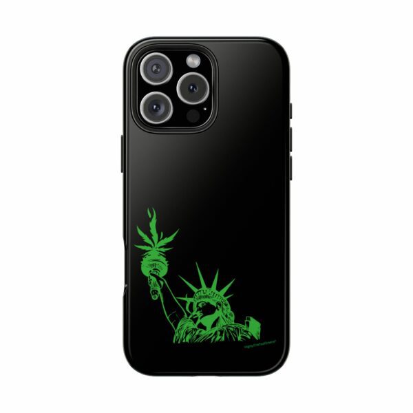 Statue of Liberty Cannabis Flame Case for Iphone - Image 76