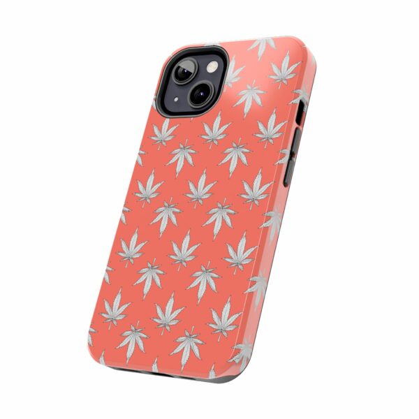 Red Love Marijuana Leaf's Case For Apple Iphone - Image 27