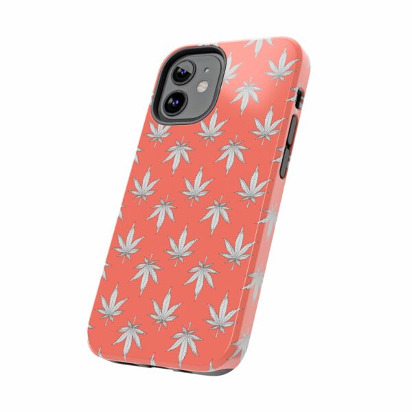 Red Love Marijuana Leaf's Case For Apple Iphone - Image 9