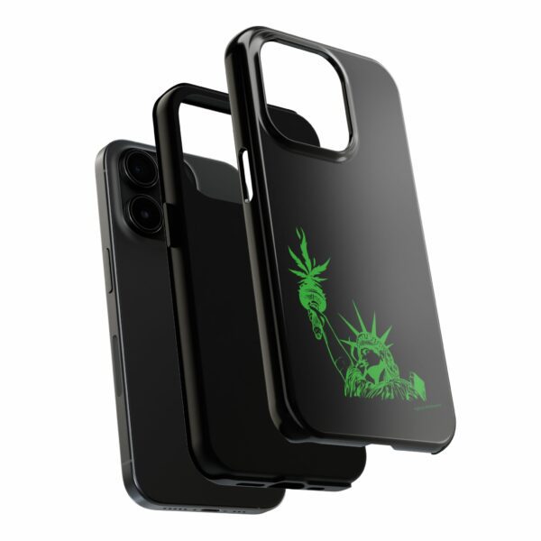 Statue of Liberty Cannabis Flame Case for Iphone - Image 64