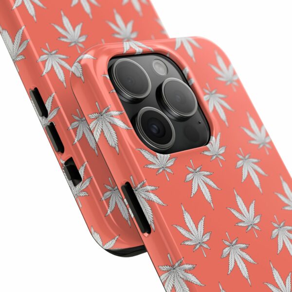 Red Love Marijuana Leaf's Case For Apple Iphone - Image 62