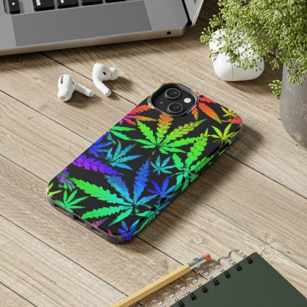 Trippy Marijuana Psychedelic Leaf's Case For Apple Iphone - Image 56