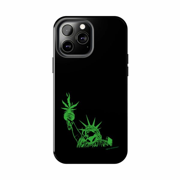 Statue of Liberty Cannabis Flame Case for Iphone - Image 44