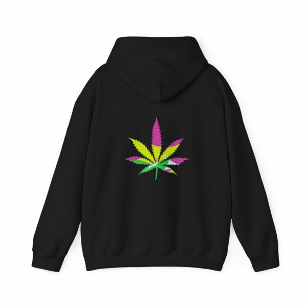 Graffiti Cannabis Leaf Hoodie - Image 14