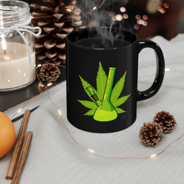 Weed Pipe Black Mug - Image 2