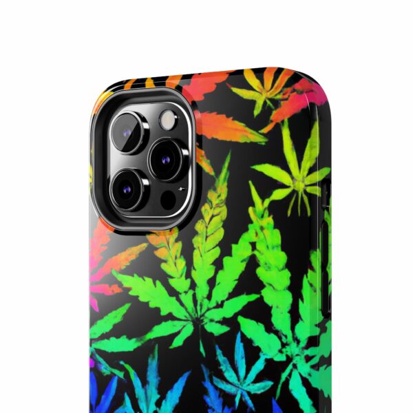 Trippy Marijuana Psychedelic Leaf's Case For Apple Iphone - Image 22