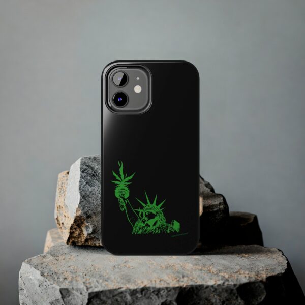 Statue of Liberty Cannabis Flame Case for Iphone - Image 5