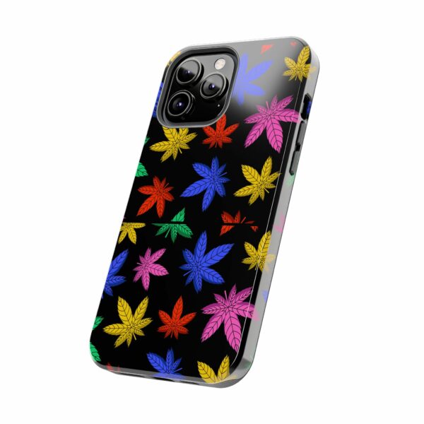 Colorful Marijuana Leaf's Case For Apple Iphone - Image 45