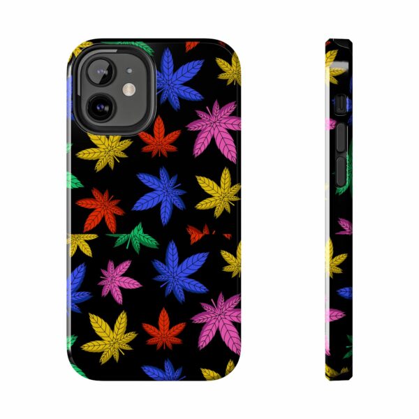 Colorful Marijuana Leaf's Case For Apple Iphone - Image 7