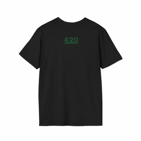 Galactic Green Master Tee - Stoner Yoda Edition - Image 5