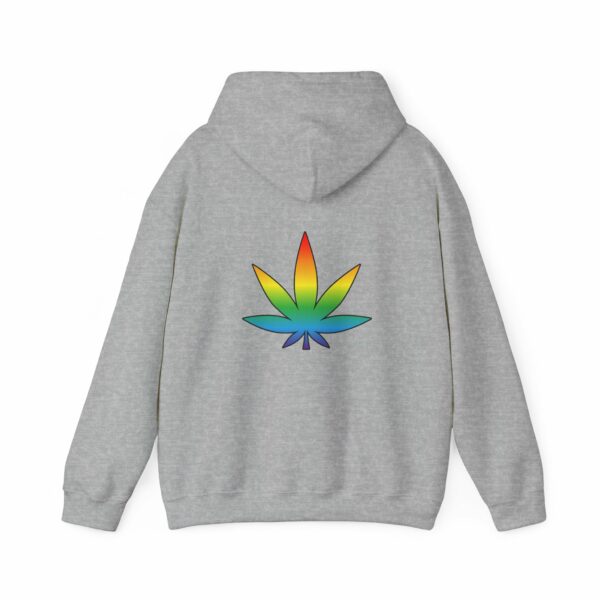 Psychedelic Cannabis Leaf Hoodie - Image 14