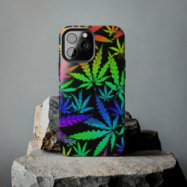 Trippy Marijuana Psychedelic Leaf's Case For Apple Iphone - Image 47