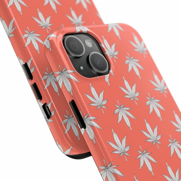 Red Love Marijuana Leaf's Case For Apple Iphone - Image 66