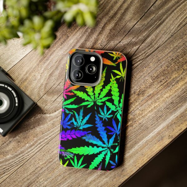 Trippy Marijuana Psychedelic Leaf's Case For Apple Iphone - Image 42