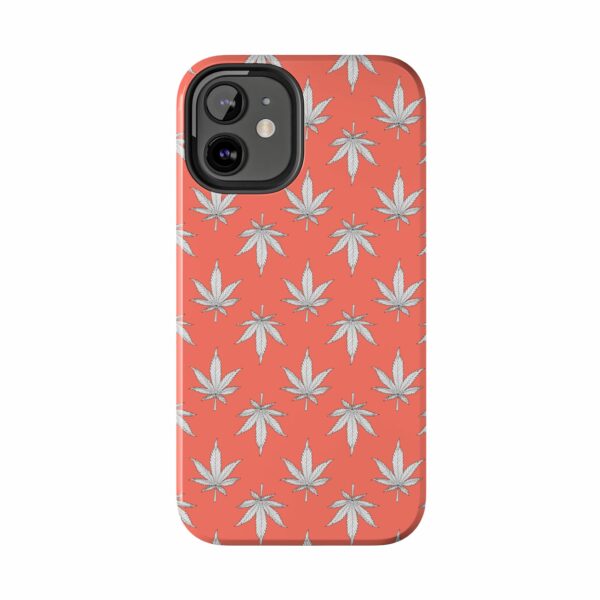 Red Love Marijuana Leaf's Case For Apple Iphone - Image 8