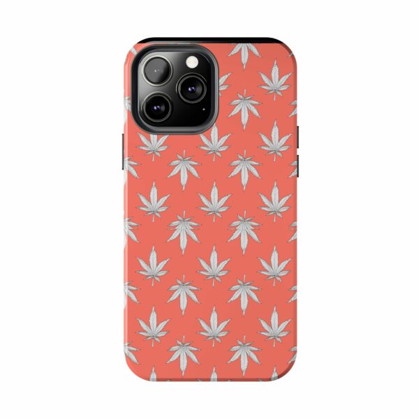 Red Love Marijuana Leaf's Case For Apple Iphone - Image 44