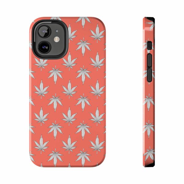 Red Love Marijuana Leaf's Case For Apple Iphone - Image 7