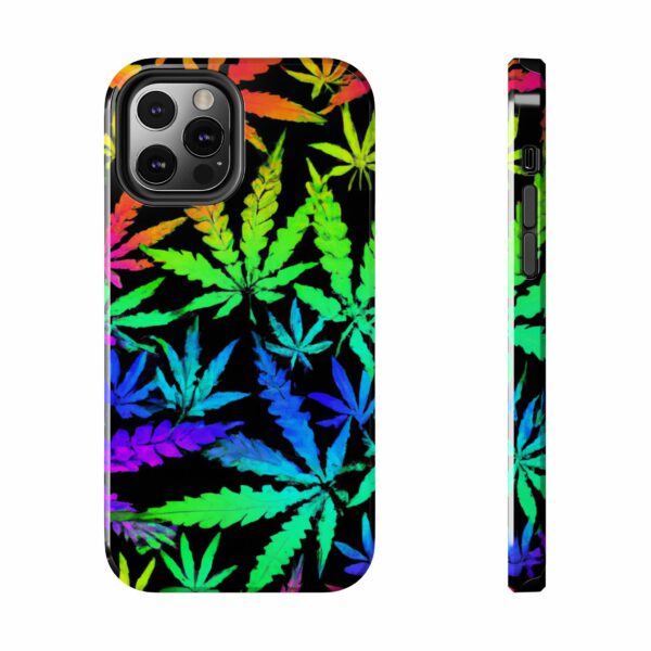 Trippy Marijuana Psychedelic Leaf's Case For Apple Iphone - Image 13