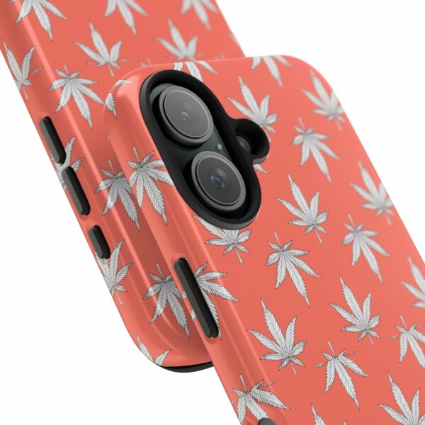 Red Love Marijuana Leaf's Case For Apple Iphone - Image 80