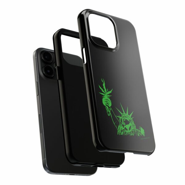 Statue of Liberty Cannabis Flame Case for Iphone - Image 72