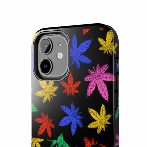 Colorful Marijuana Leaf's Case For Apple Iphone - Image 4