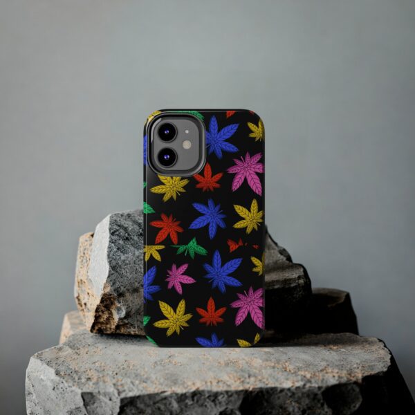 Colorful Marijuana Leaf's Case For Apple Iphone - Image 11