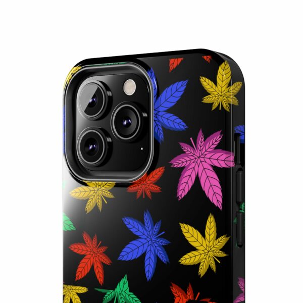 Colorful Marijuana Leaf's Case For Apple Iphone - Image 40