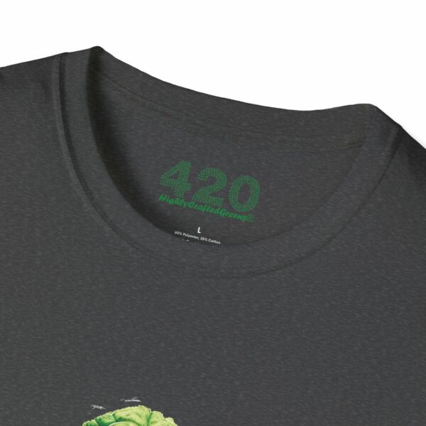 Galactic Green Master Tee - Stoner Yoda Edition - Image 12