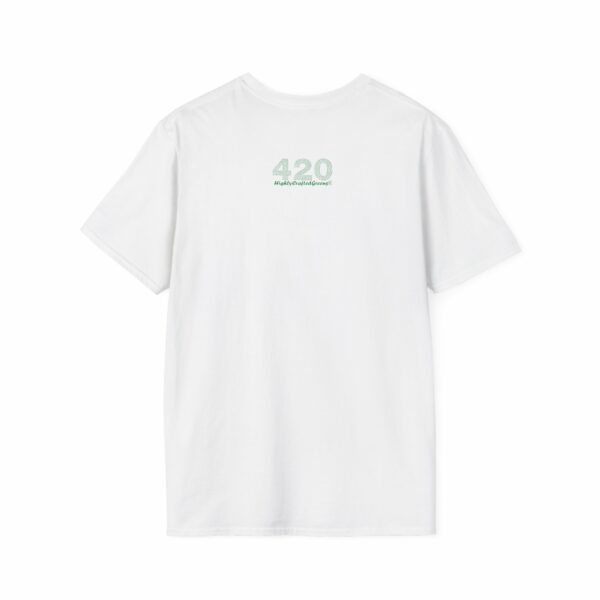 Galactic Green Master Tee - Stoner Yoda Edition - Image 2