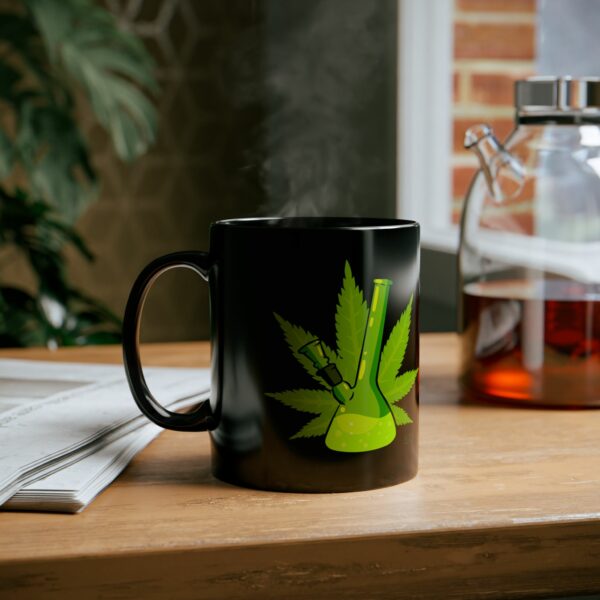 Weed Pipe Black Mug - Image 4