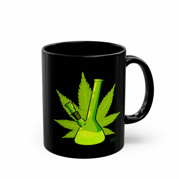 Weed Pipe Black Mug