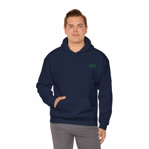 Graffiti Cannabis Leaf Hoodie - Image 11