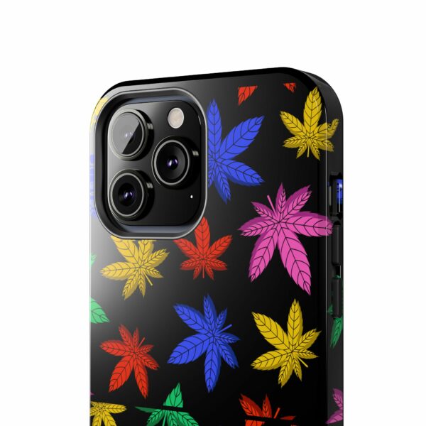 Colorful Marijuana Leaf's Case For Apple Iphone - Image 46