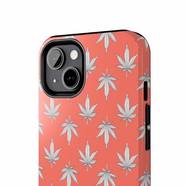 Red Love Marijuana Leaf's Case For Apple Iphone - Image 28