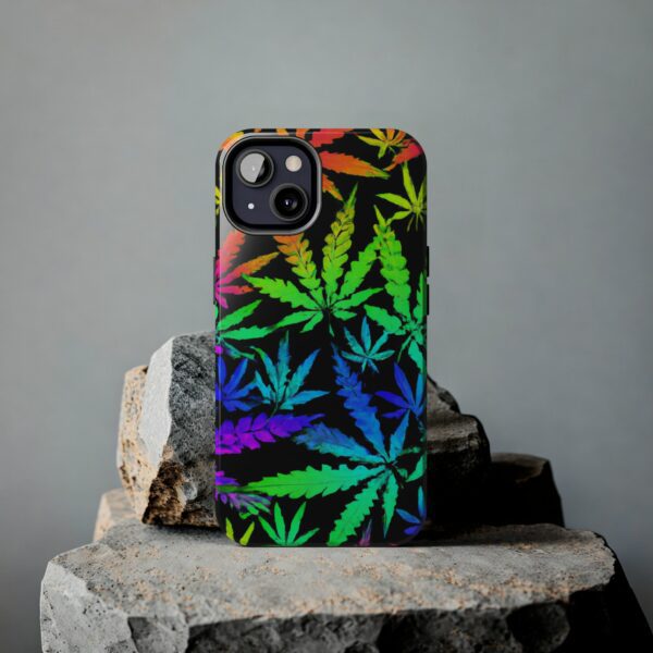 Trippy Marijuana Psychedelic Leaf's Case For Apple Iphone - Image 29