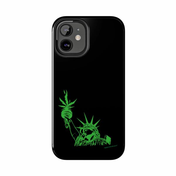 Statue of Liberty Cannabis Flame Case for Iphone - Image 8