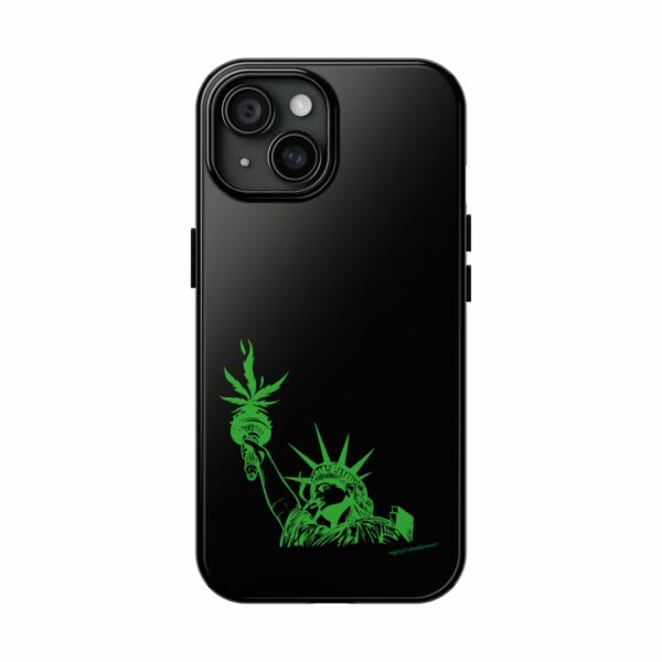 Statue of Liberty Cannabis Flame Case for Iphone - Image 57