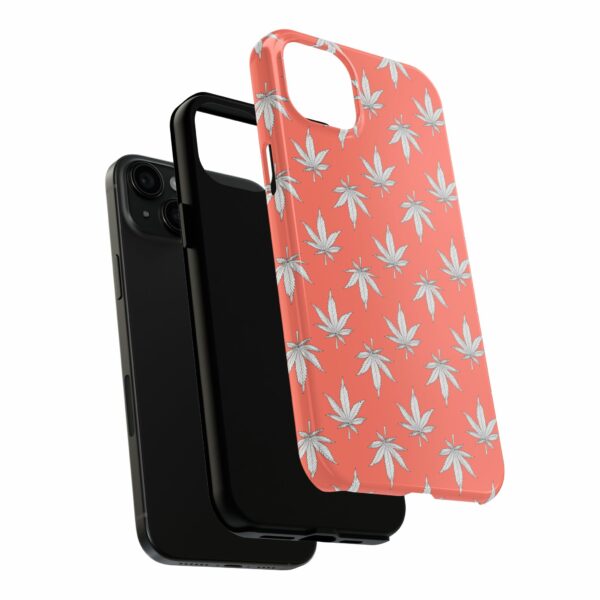 Red Love Marijuana Leaf's Case For Apple Iphone - Image 68