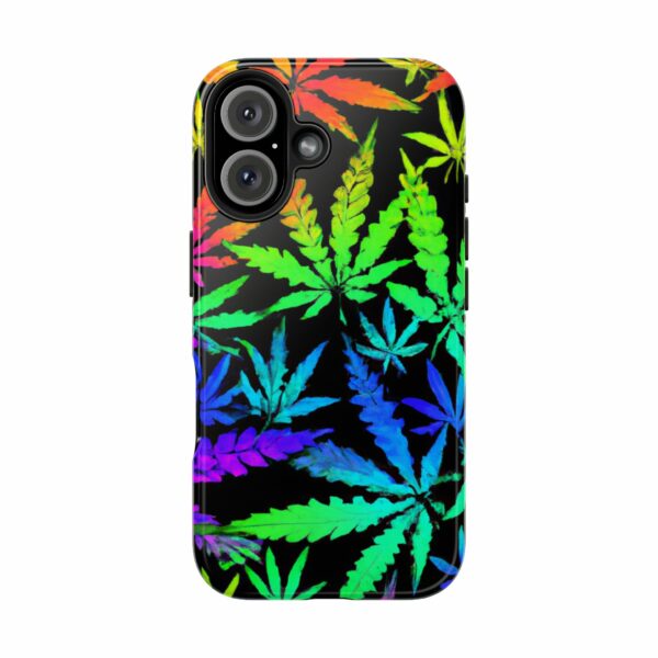 Trippy Marijuana Psychedelic Leaf's Case For Apple Iphone - Image 75