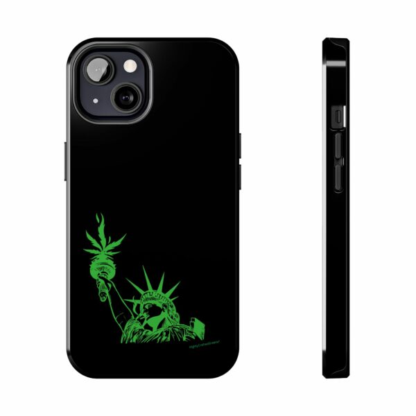 Statue of Liberty Cannabis Flame Case for Iphone - Image 25