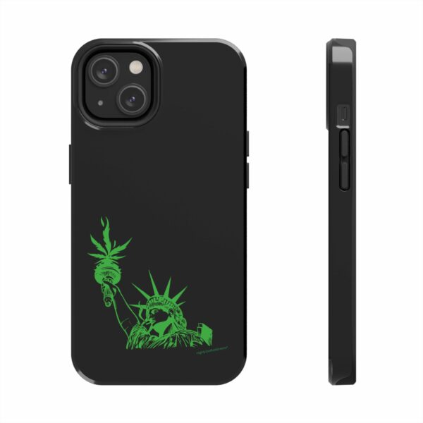 Statue of Liberty Cannabis Flame Case for Iphone - Image 49